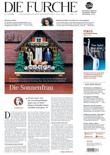 DIE FURCHE 25.07.2024
