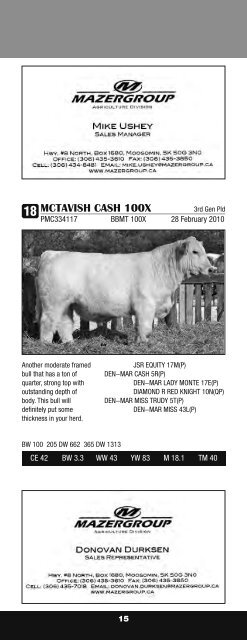 CLick here to download the catalogue (pdf file - Charolais Banner