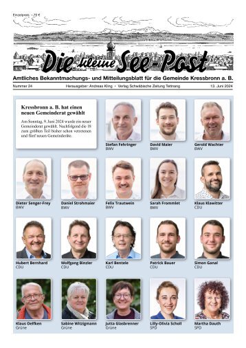 24.07.2024 Die kleine See-Post