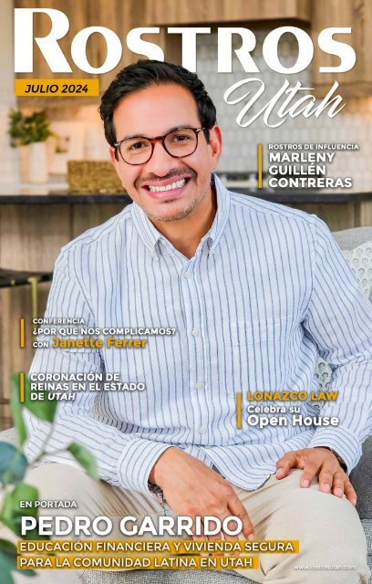 Rostros Utah Edición Julio '24