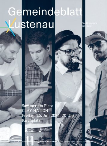 Lustenauer Gemeindeblatt Nr. 30 | Freitag, 26. Juli 2024
