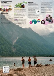 Faltblatt: Leitbild der Naturfreundejugend Deutschlands