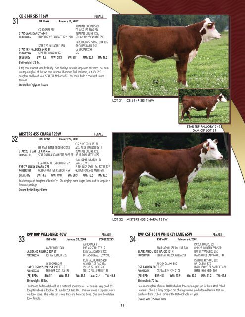 Genetic Design - RIVER VALLEY POLLED HEREFORDS