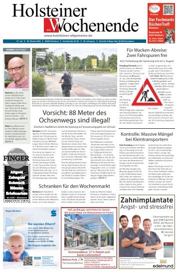 Holsteiner am Wochenende 30 2024