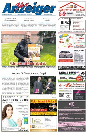 Ihr Anzeiger Bad Bramstedt 30 2024