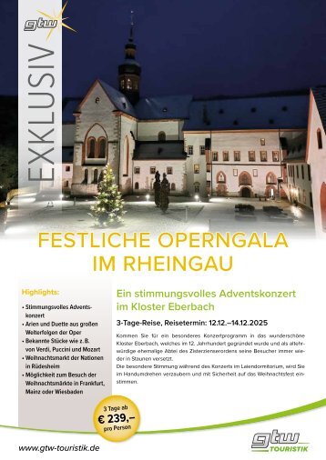 FESTLICHE OPERNGALA IM RHEINGAU
