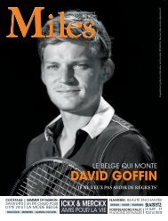 Miles #17 - David Goffin - 'Je ne veux pas avoir de regrets'