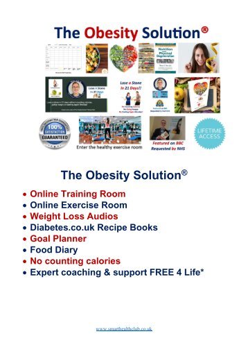 10 good reasons to do The Obesity Solution®
