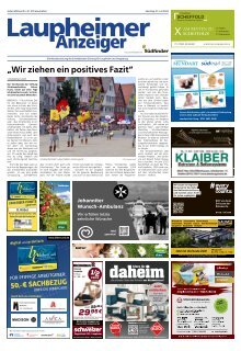 27.07.2024 Laupheimer Anzeiger