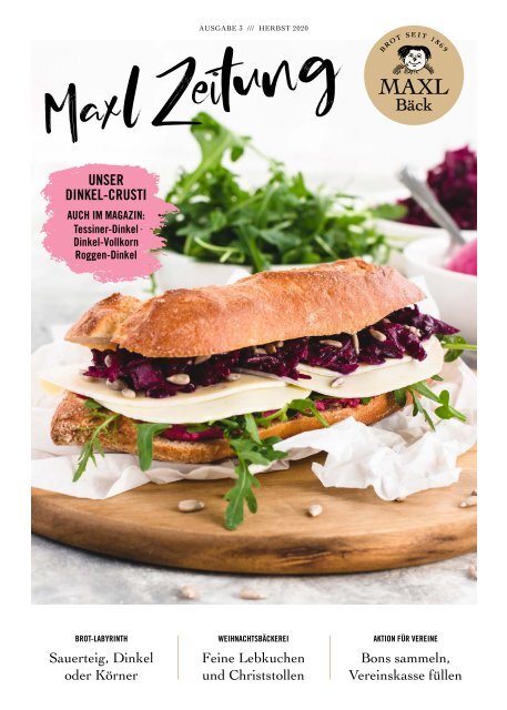 MAXL Zeitung #3 – Herbst/Winter 2020