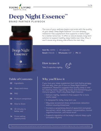 Deep Night Essence™