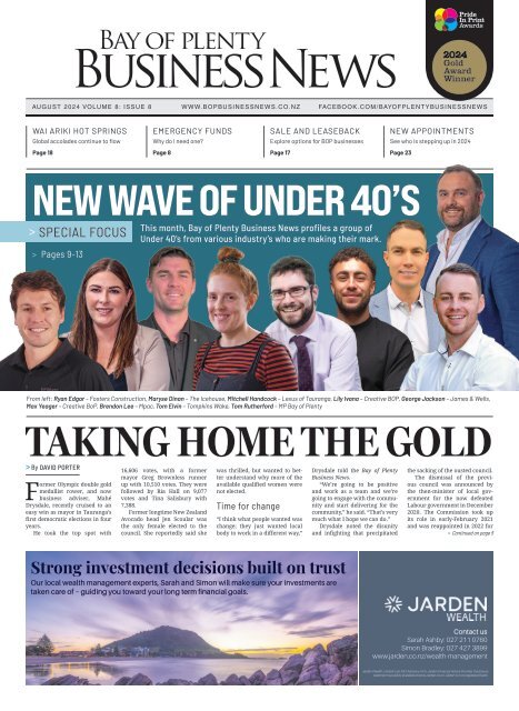 August 2024 - Bay of Plenty Business News