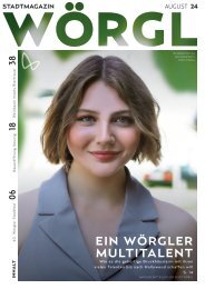 Stadtmagazin Wörgl August 2024