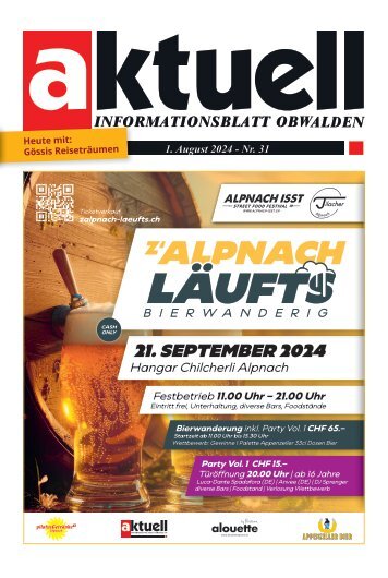 Aktuell Obwalden | KW 31 | 1. August 2024