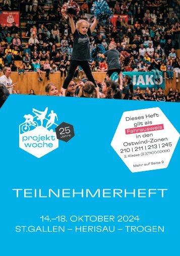 Teilnehmerhelft Projektwoche St. Gallen 2024 