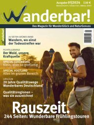 Magazin wanderbar 01|24