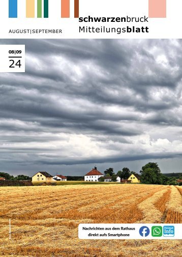Mitteilungsblatt Schwarzenbruck - August/September