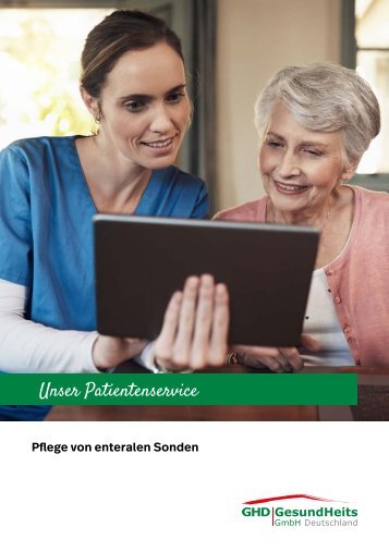 Leitfaden Pflege von enteralen Sonden