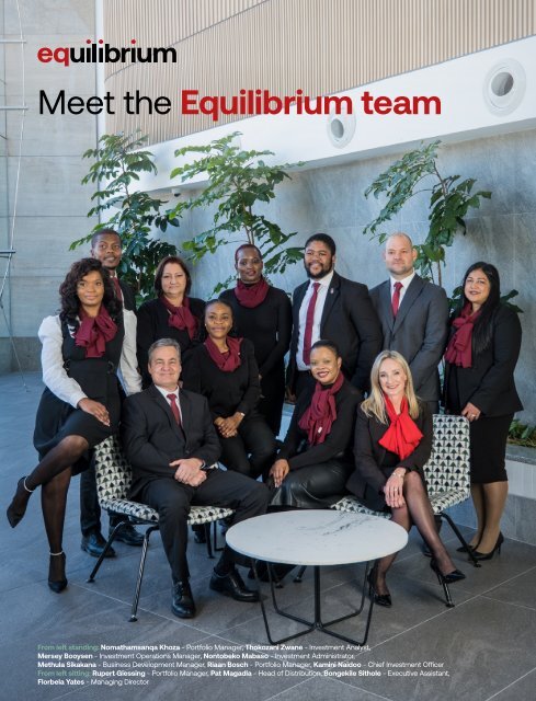 Meet the Equilibrium team