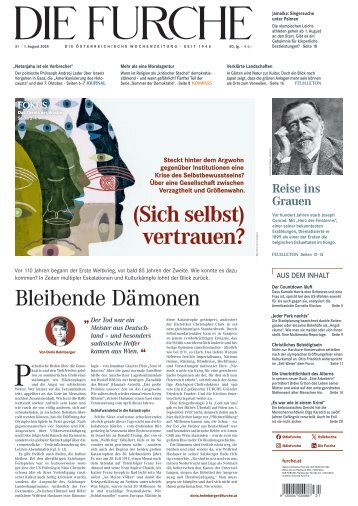 DIE FURCHE 01.08.2024