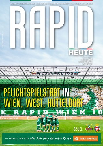 Rapid HEUTE: SK Rapid vs. Wisla Krakau