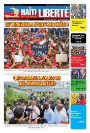 Haiti Liberte 31 Juillet 2024