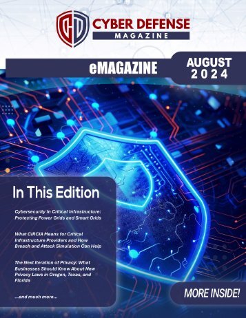 The Cyber Defense eMagazine August Edition for 2024