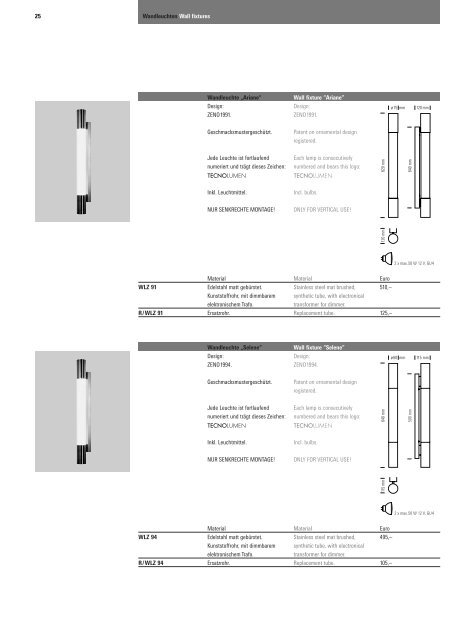 TECNOLUMEN® 2.0 - adero Design