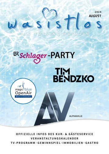 wasistlos Magazin Ausgabe August 2024