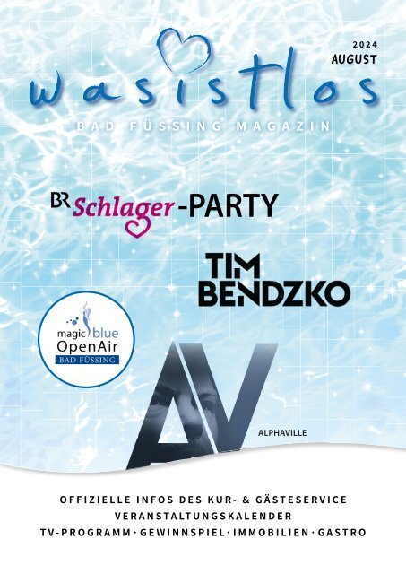 wasistlos Magazin Ausgabe August 2024