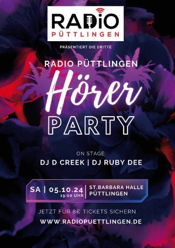 Hörer Party Radio Püttlingen 2024