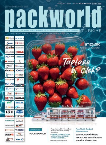 PACKWORLD TÜRKİYE DERGİSİ 236.AĞUSTOS SAYISI