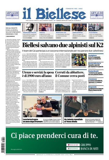 2 agosto 2024 - Il Biellese