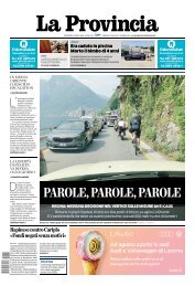 2 Agosto 2024 - La Provincia di Como