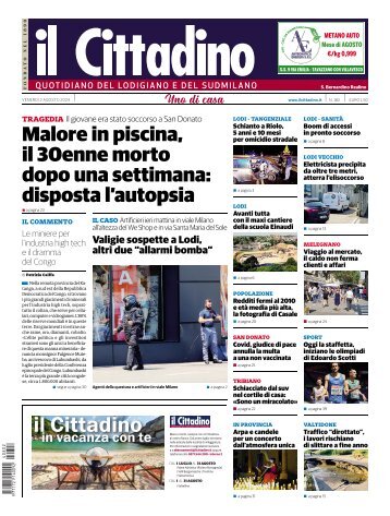 2 agosto 2024 - Il cittadino di Lodi
