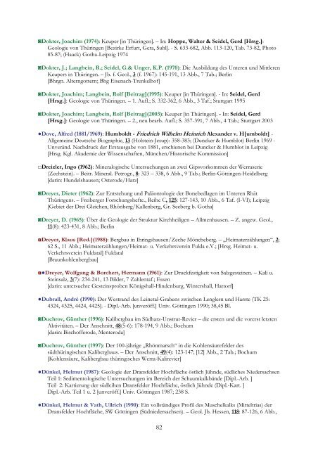 Geowissenschaften und Bergbaugeschichte in der Dreiländer-Region