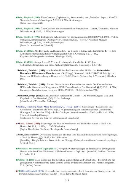 Geowissenschaften und Bergbaugeschichte in der Dreiländer-Region