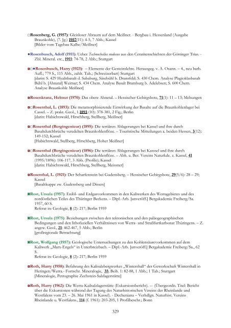 Geowissenschaften und Bergbaugeschichte in der Dreiländer-Region