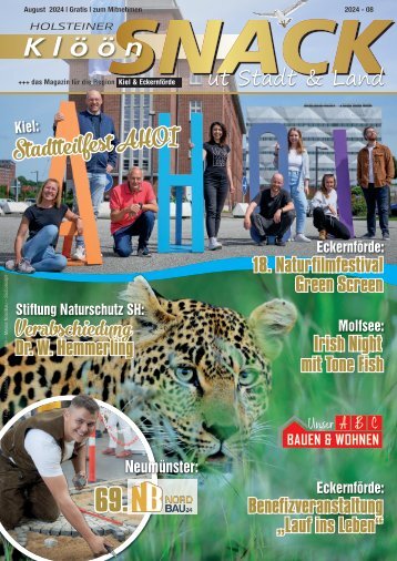 Holsteiner KlöönSNACK - Ausgabe Kiel / Eckernförde - August 2024