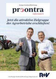 procontra | Ausgabe 04/2024 | R+V-Agrar-Booklet