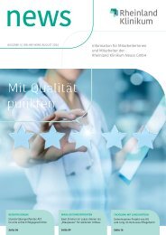 Rheinland Klinikum News Ausgabe 59