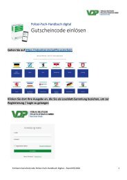 Polizei-Fach-Handbuch Digital - Gutscheincode einlösen