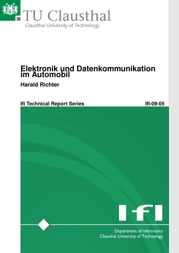 Elektronik und Datenkommunikation im Automobil - Institut für ...