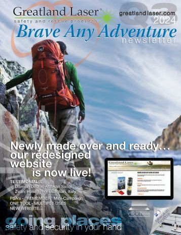 GreatLand Laser "Brave Any Adventure" Newsletter Q3 2024