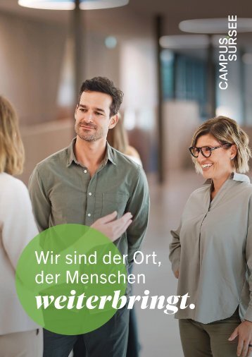 CAMPUS SURSEE Imagebroschüre