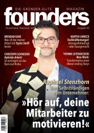 founders Magazin Ausgabe 63