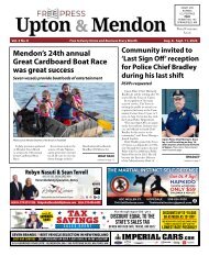 Upton & Mendon Free Press August 2024