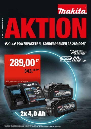 Makita XGT Aktionsprospekt_FidelSchub