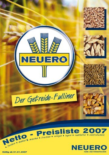 Preisliste 2007