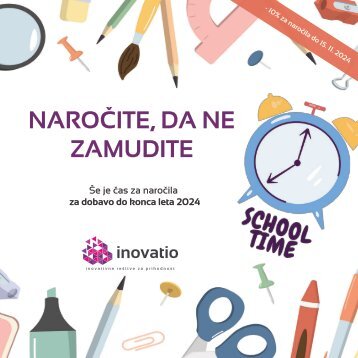 NAROČITE, DA NE ZAMUDITE